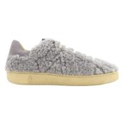 Faux Fur Sneaker Smash Camel