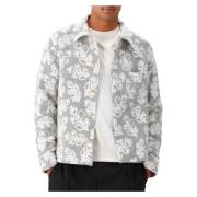 Rahim Overshirt i Sort/Hvid