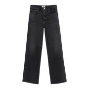 Afslappede Straight Jeans