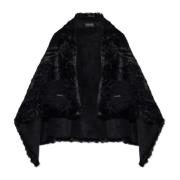 Faux fur cape fra Skiwear kollektionen