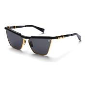 Victoire Cat-Eye Solbriller Sort/Guld