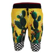 Kaktus Print Sweat Shorts