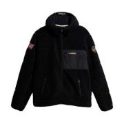 Logo Patch Fleece Jakke