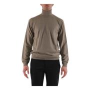 Merino uld højhalset sweater