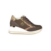 Brun Polyester Sneaker