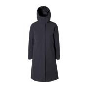 Carbon Zodiac Hooded Long Jacket