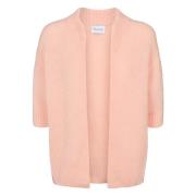 Peach Uldblanding Sweater