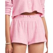 Rosa Delvina Shorts med Ruffle