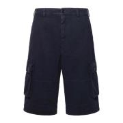 Cargo Bermuda Shorts med Plaque