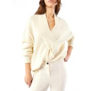 Ivory Elegant Sweater Fanale Model