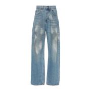 Lys Blå Denim Jeans