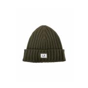 Merino Wool Logo Beanie