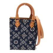 Pre-owned Canvas louis-vuitton-tasker