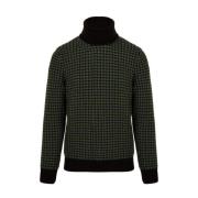 Grøn Herre Sweater Model D5M104PC