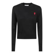 Sort Sweater Rød ADC Stil