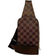 Pre-owned Canvas louis-vuitton-tasker