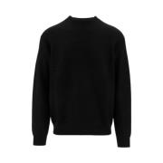 Stribet Pullover i Tonale Nuancer