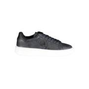 Sporty Polyester Sneaker med Kontrastdetaljer