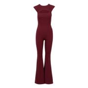 Rød og Sort Jumpsuit Ivy Stil