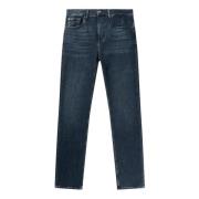 Mørkeblå Slimmy Tapered Jeans