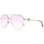 Rosaguld Kvinder Solbriller Aviator Gradient