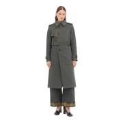 Tjekforet Trenchcoat