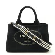 Pre-owned Canvas prada-tasker