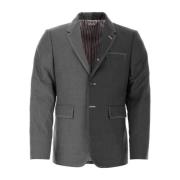 To-tone twill blazer