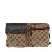 Pre-owned Canvas gucci-tasker