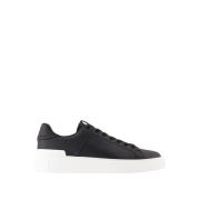 Court Sneakers - Læder - Sort/Hvid