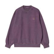 Bomuld Crew Neck Sweater med Logo