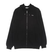 Sort Zip Hooded Sweatshirt til Mænd