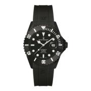 Herrearmbåndsur Automatisk 42 mm Armbånd Silikone 17571.2877