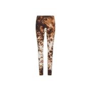 Appaloosa Print Leggings Høj Talje Figursyet