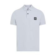 Blå Polo Shirt Herremode