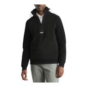 Sort Polar Sweatshirt Zartic Stil