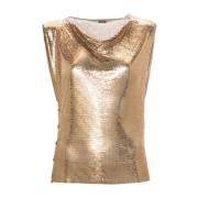 Draperet Guld Top