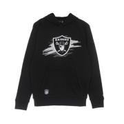 NFL Tear Logo Hoodie Sort/Grå