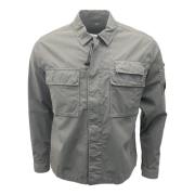 C.P. Company, Gabardine Overshirt, grau