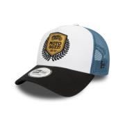 Hvid/Blå Moto Guzzi Trucker Hat