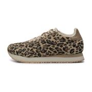 Leopard Dyreprint Smart Sneakers Kvinder