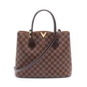 Pre-owned Canvas louis-vuitton-tasker