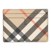 Vintage Check Kortholder Sand