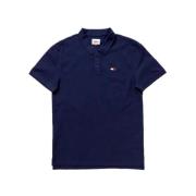 Moderne Polo med Broderet Patch