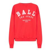 Sweatshirt med cool print