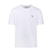 Hvid Fox Patch T-shirt