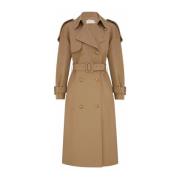 Khaki Crush Trench Coat