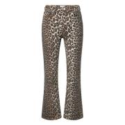 Leopard Betzy Cropped Jeans