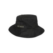 Bucket Hat med Kontrastfarvet Logo