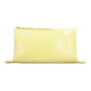 Elegant Læder Clutch Taske